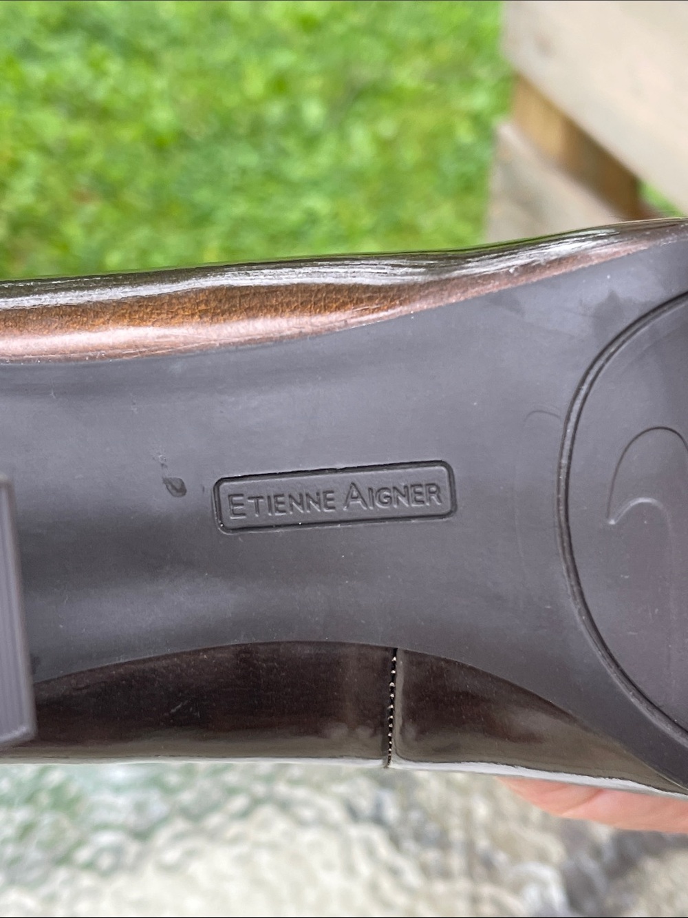 NWOT Etienne Aigner “Haven” Bronze Pumps  9M - Picture 10 of 14